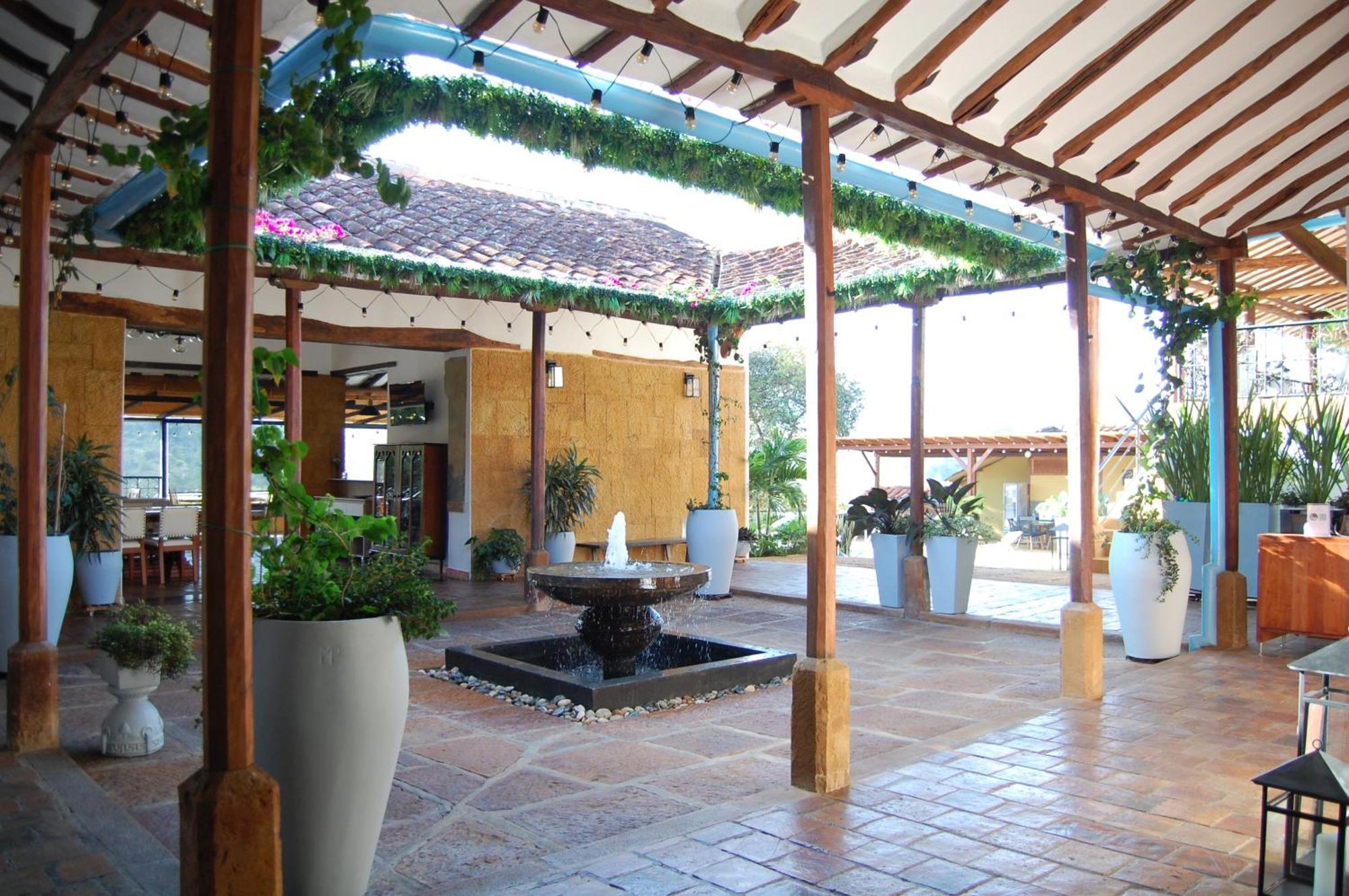Santa Sofia Casa Boutique Hotell Barichara Eksteriør bilde
