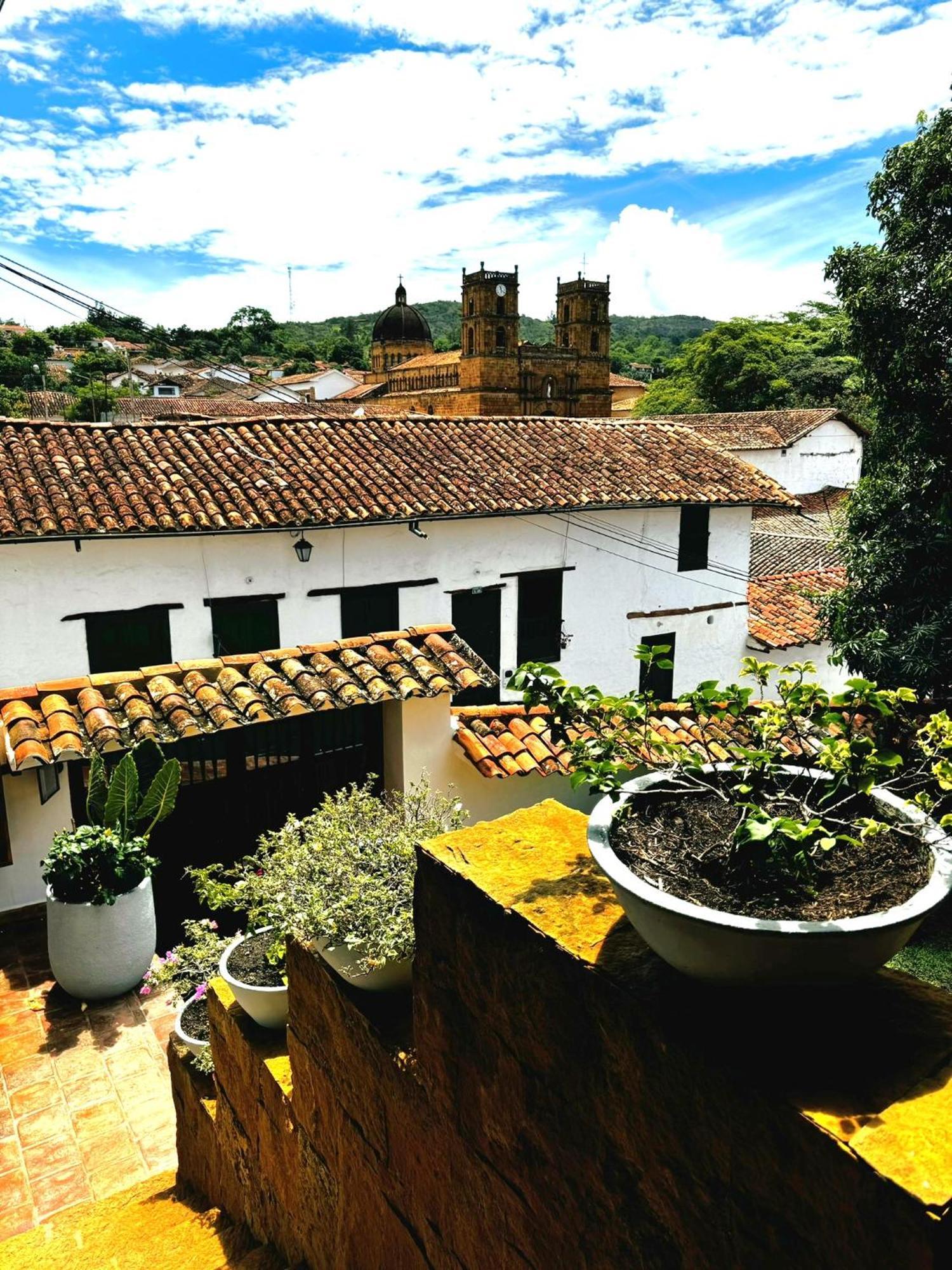 Santa Sofia Casa Boutique Hotell Barichara Eksteriør bilde