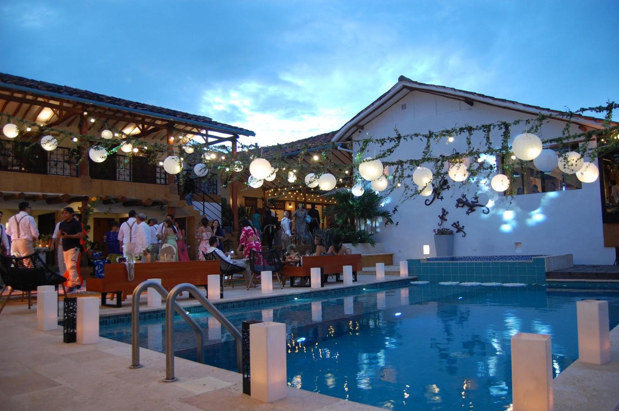 Santa Sofia Casa Boutique Hotell Barichara Eksteriør bilde