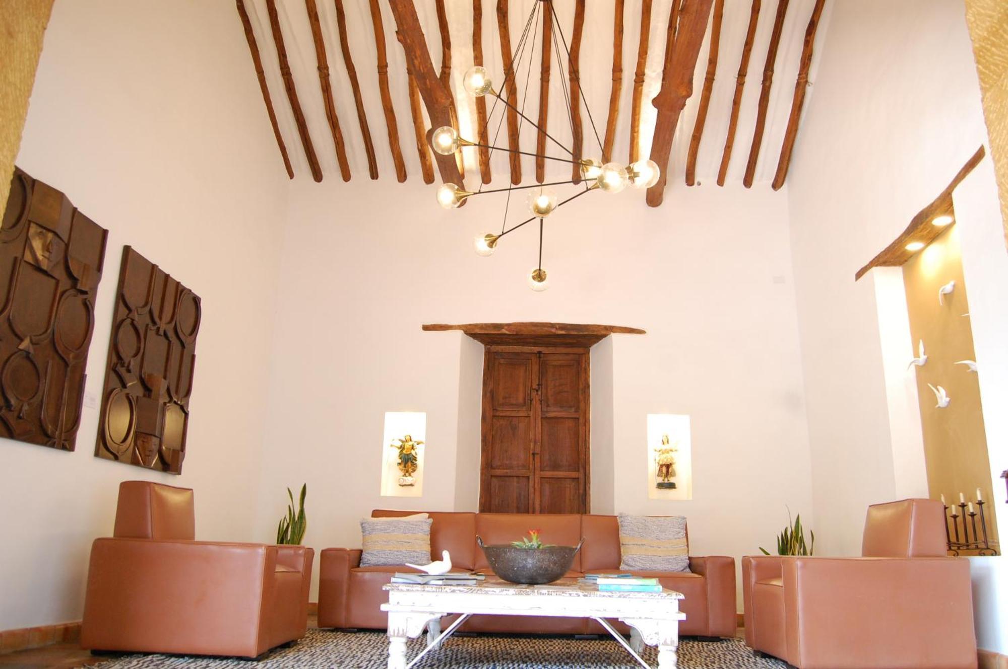 Santa Sofia Casa Boutique Hotell Barichara Eksteriør bilde