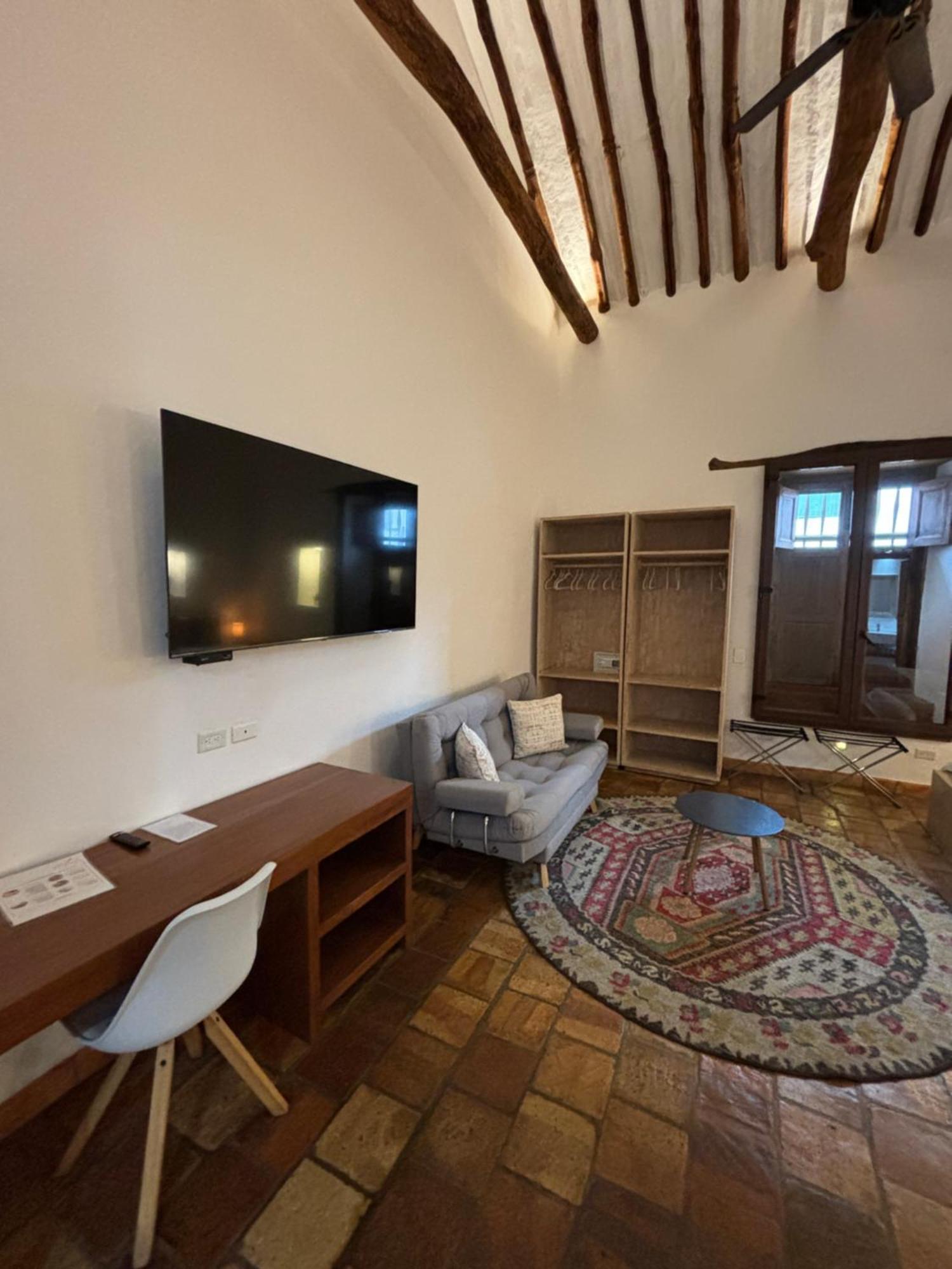 Santa Sofia Casa Boutique Hotell Barichara Eksteriør bilde
