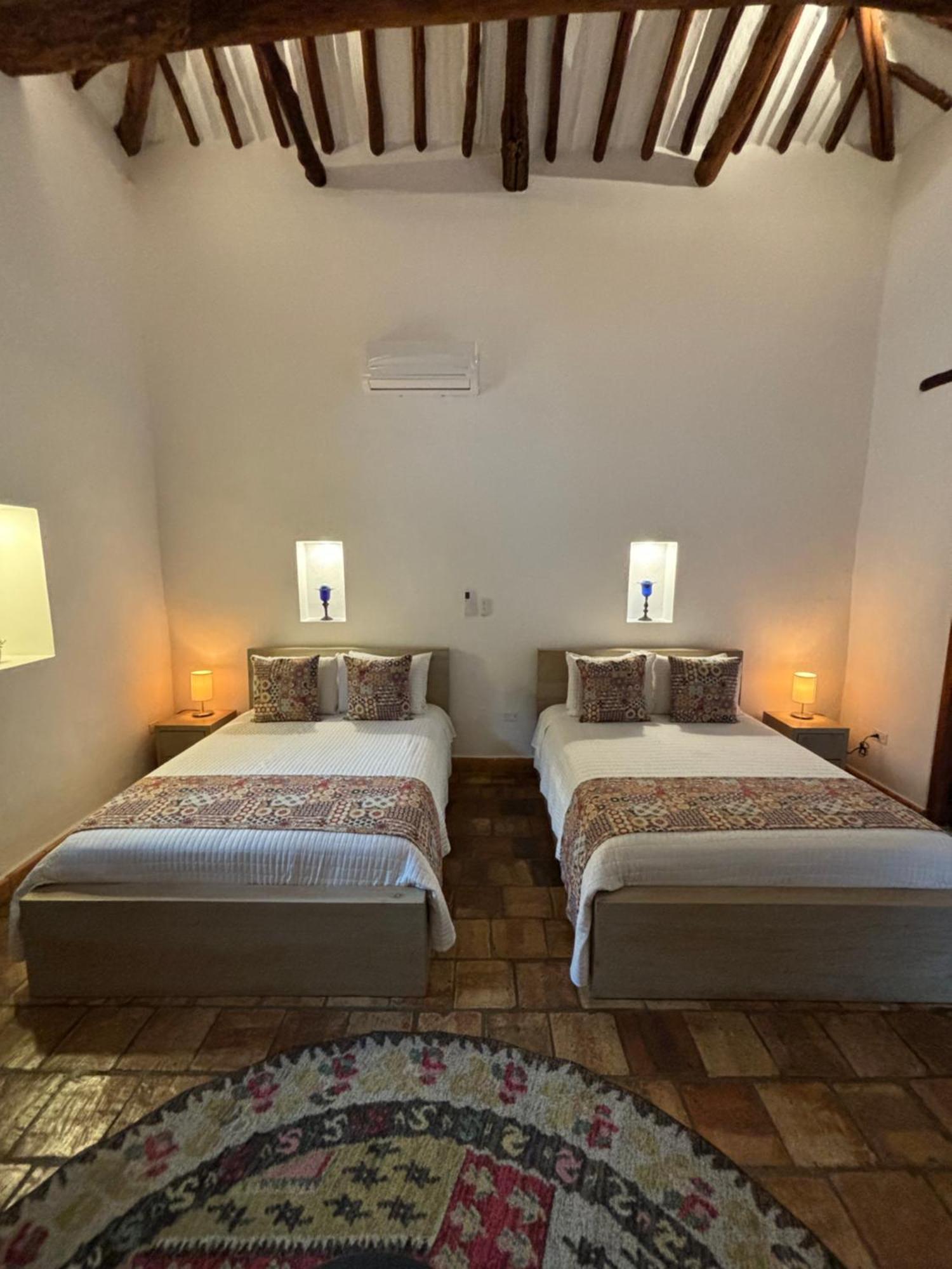 Santa Sofia Casa Boutique Hotell Barichara Eksteriør bilde