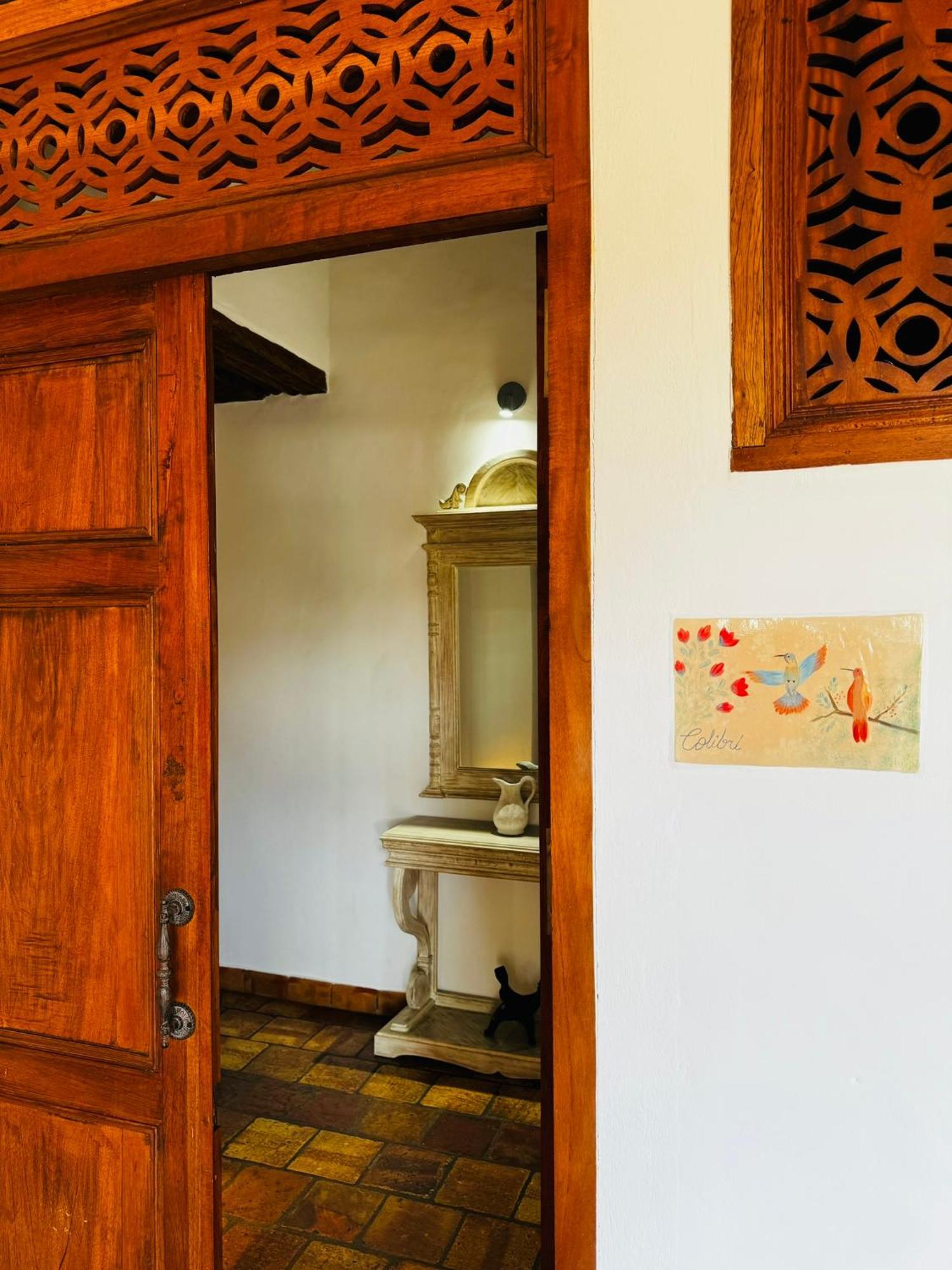 Santa Sofia Casa Boutique Hotell Barichara Eksteriør bilde