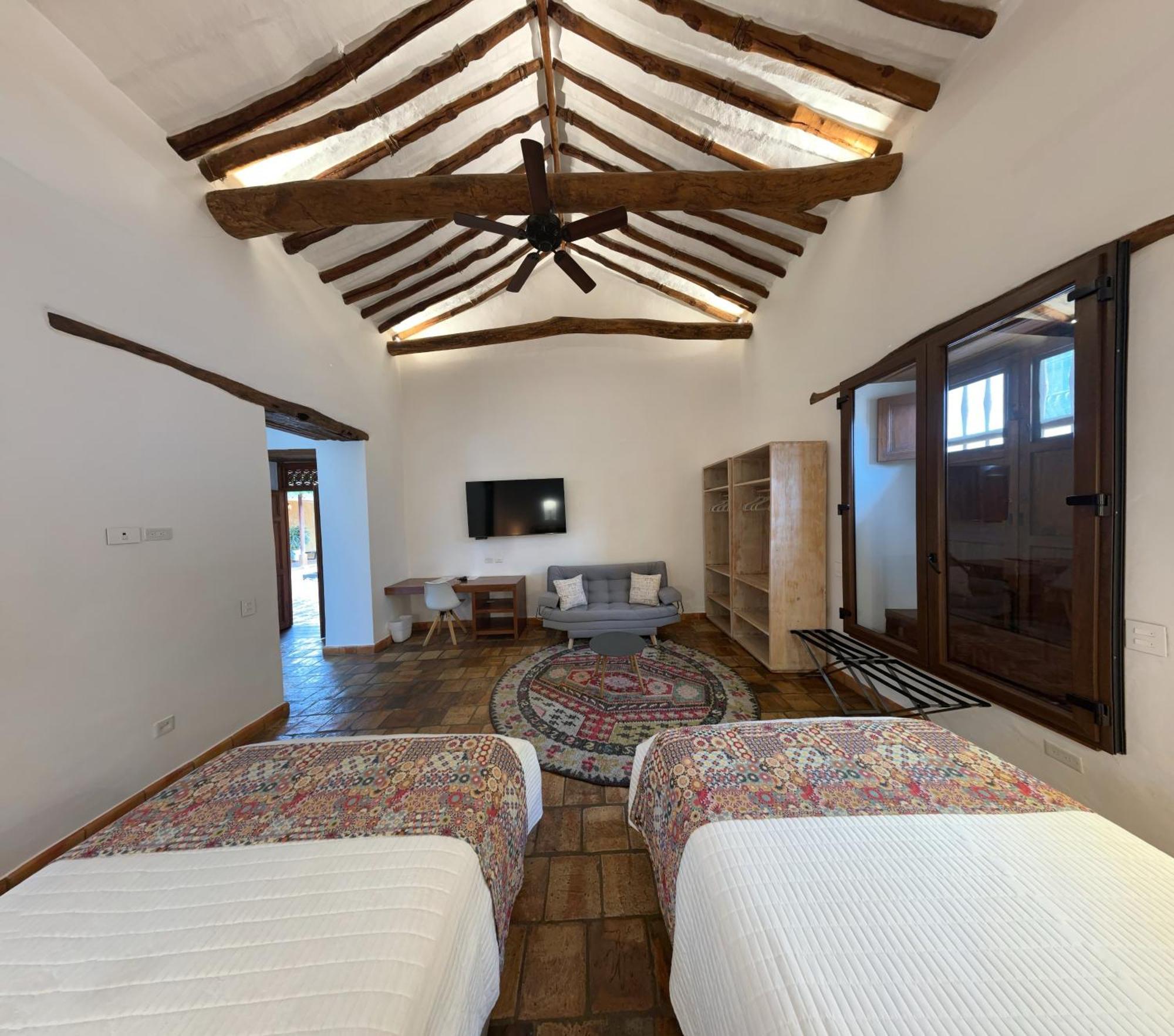 Santa Sofia Casa Boutique Hotell Barichara Eksteriør bilde