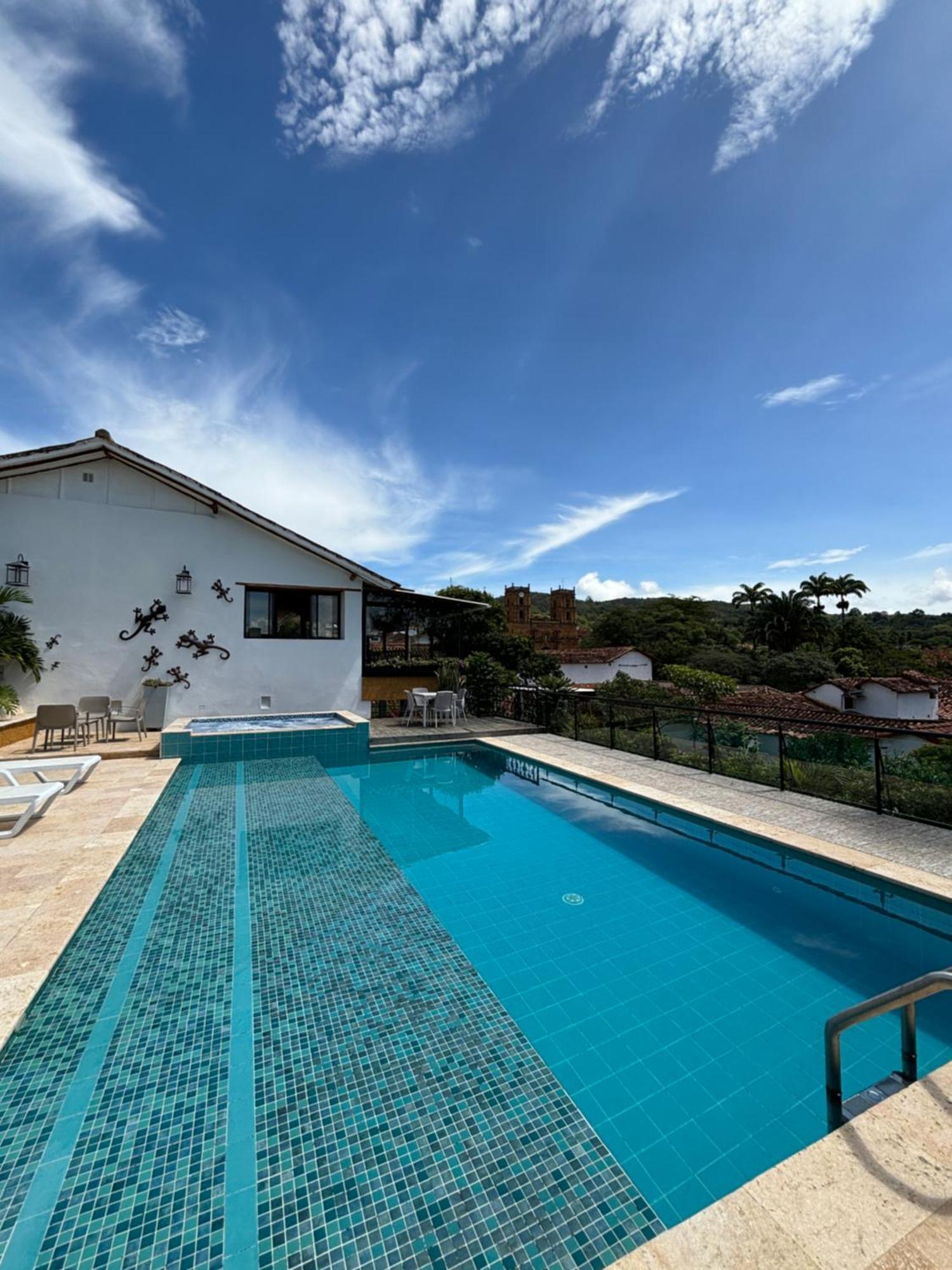 Santa Sofia Casa Boutique Hotell Barichara Eksteriør bilde