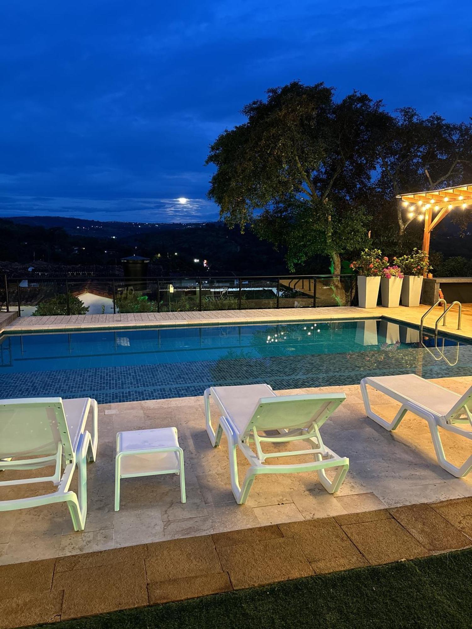 Santa Sofia Casa Boutique Hotell Barichara Eksteriør bilde