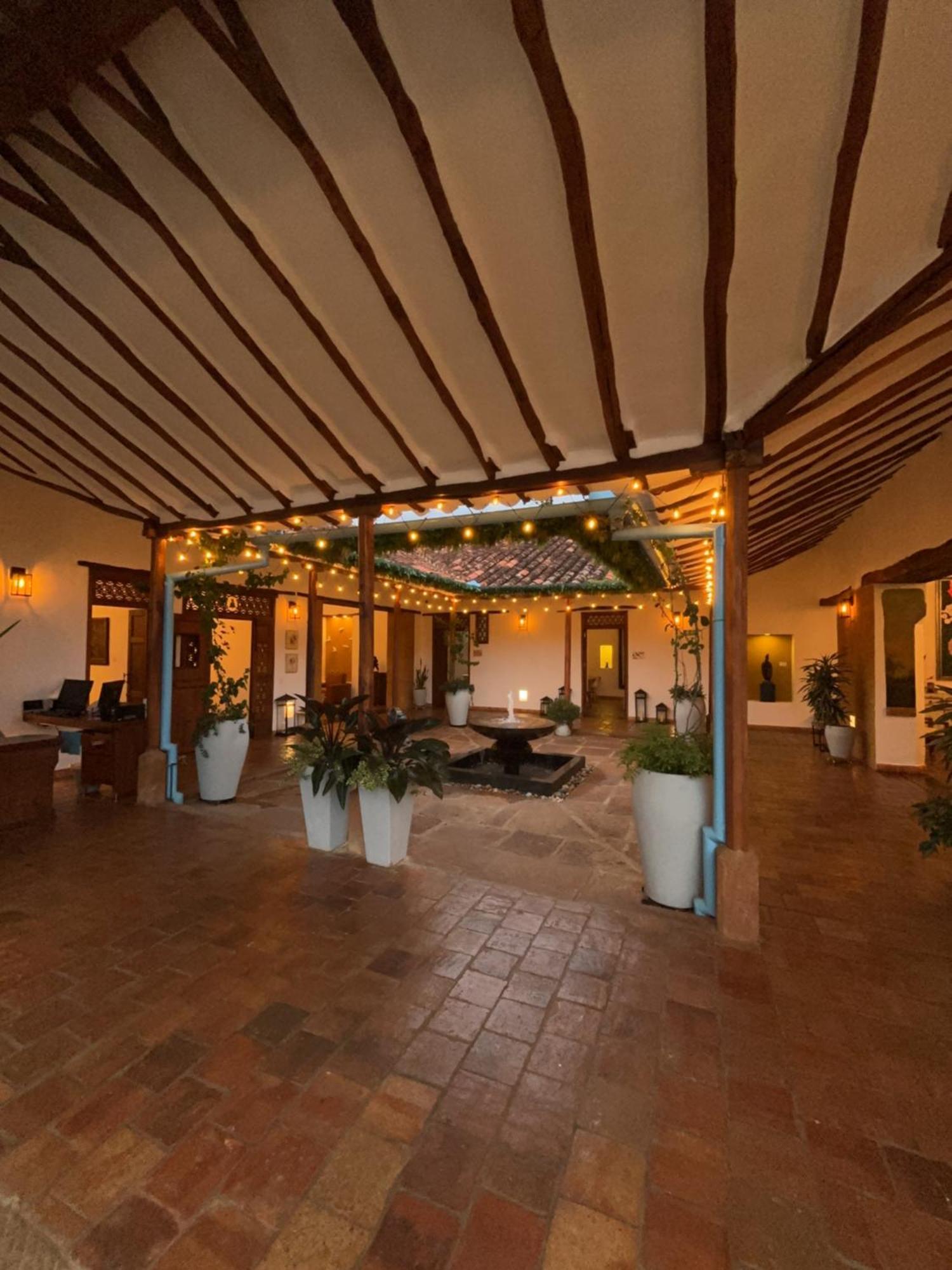 Santa Sofia Casa Boutique Hotell Barichara Eksteriør bilde