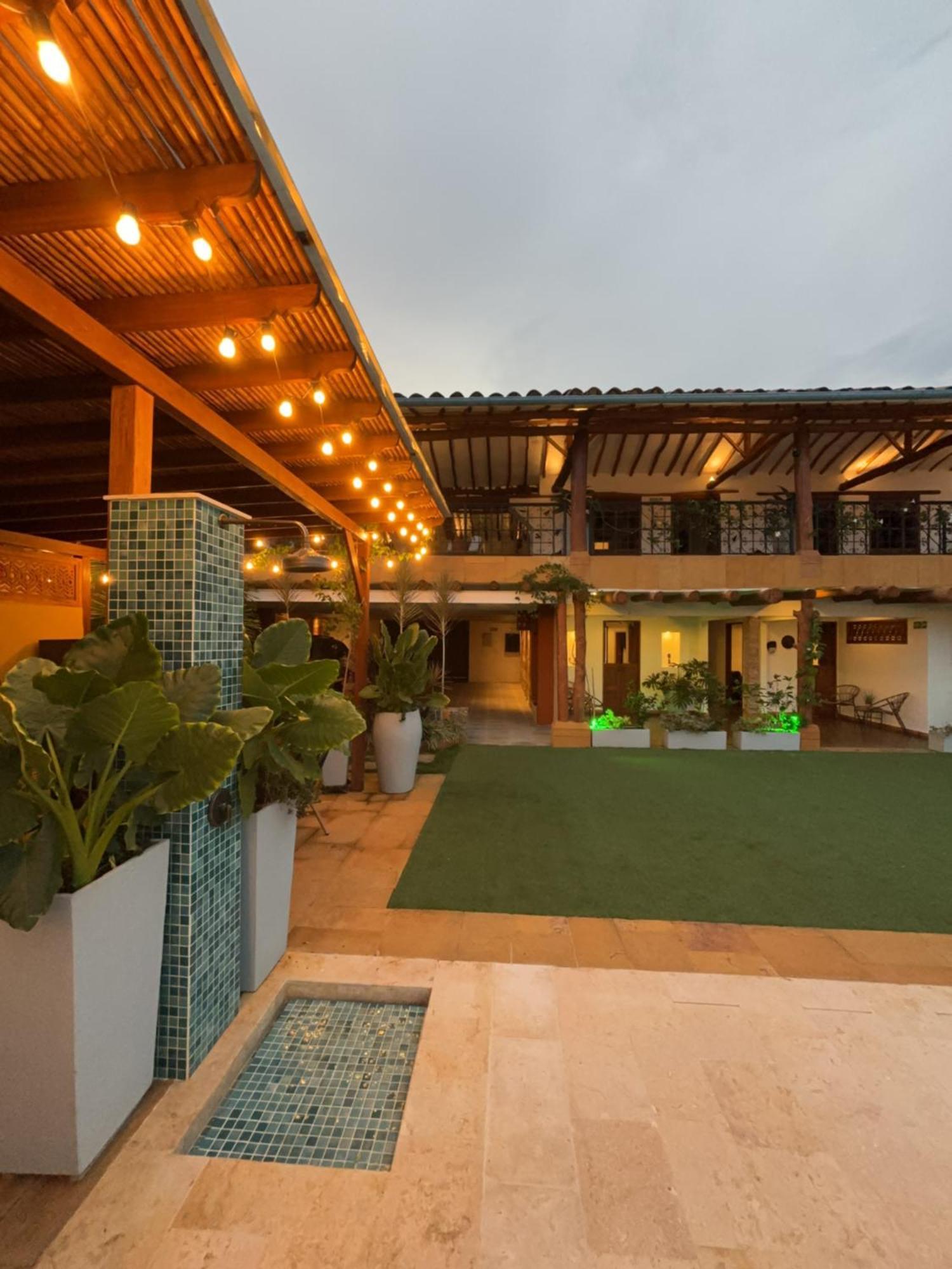 Santa Sofia Casa Boutique Hotell Barichara Eksteriør bilde