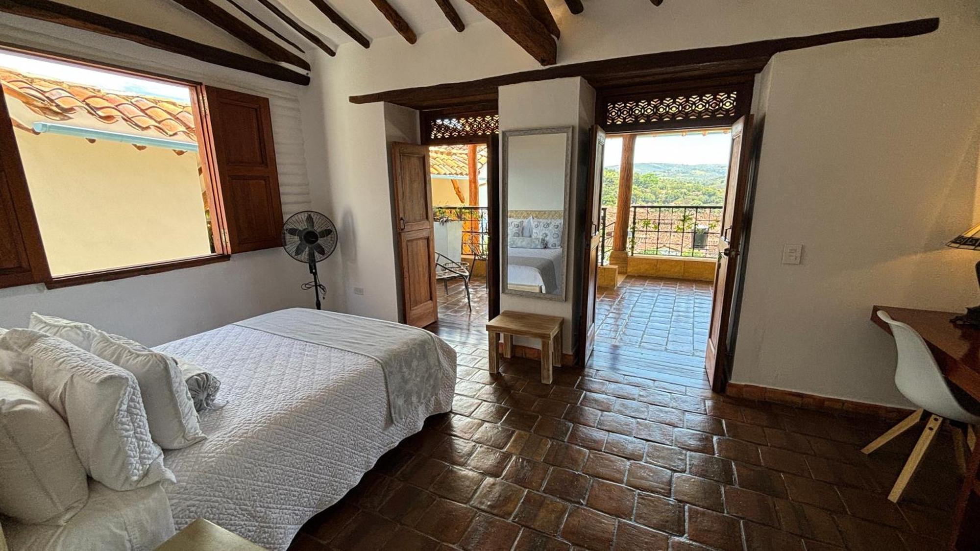 Santa Sofia Casa Boutique Hotell Barichara Eksteriør bilde