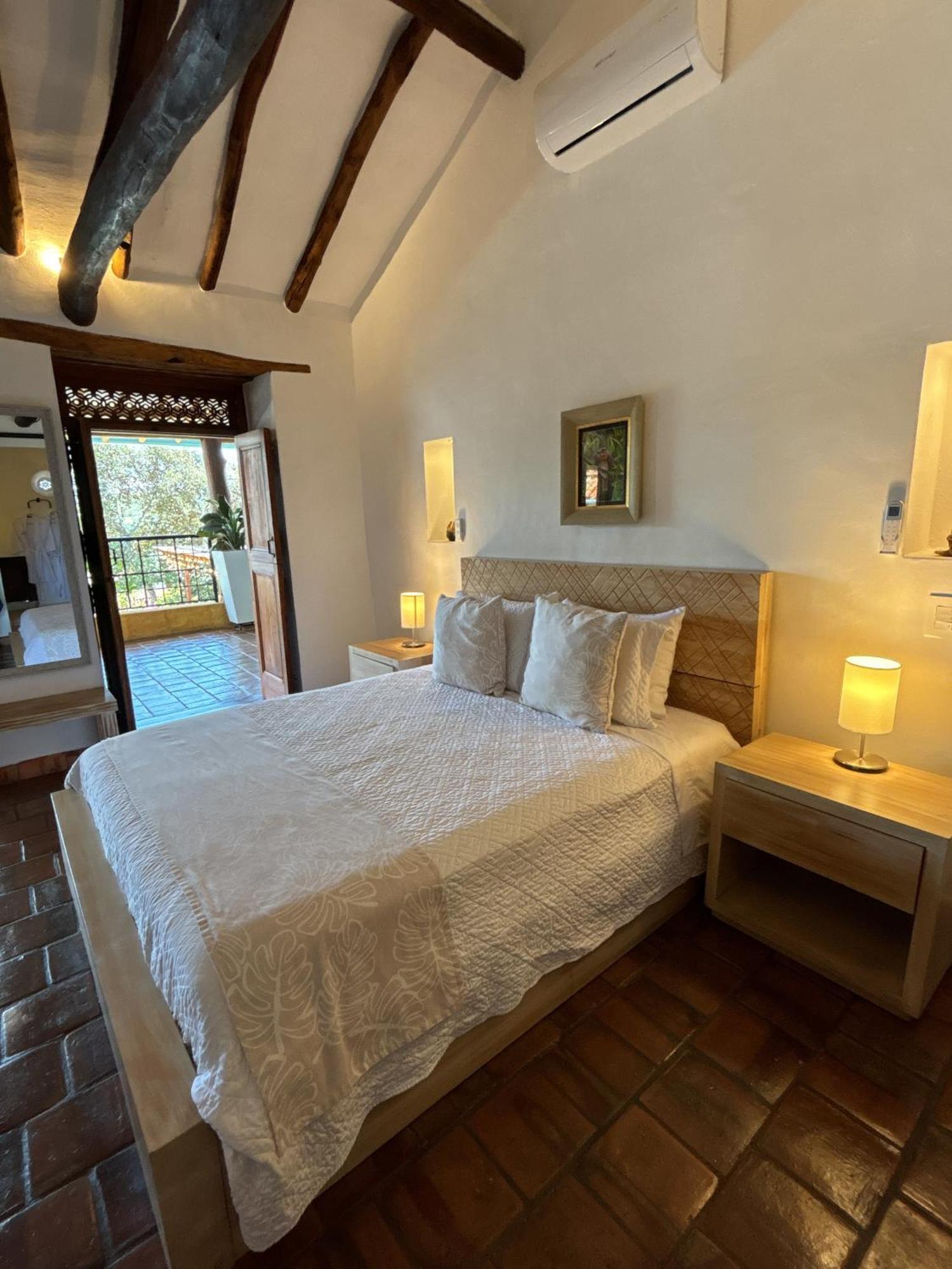 Santa Sofia Casa Boutique Hotell Barichara Eksteriør bilde